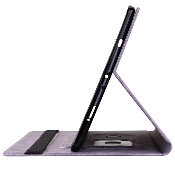 [QD] Läderfodral Samsung Galaxy Tab A9 Plus Fjärilar Lila