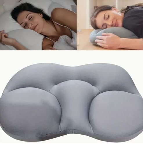 3D Ortopedisk Memory Foam Pute – Ergonomisk Nakkestøtte & Dyp Søvn