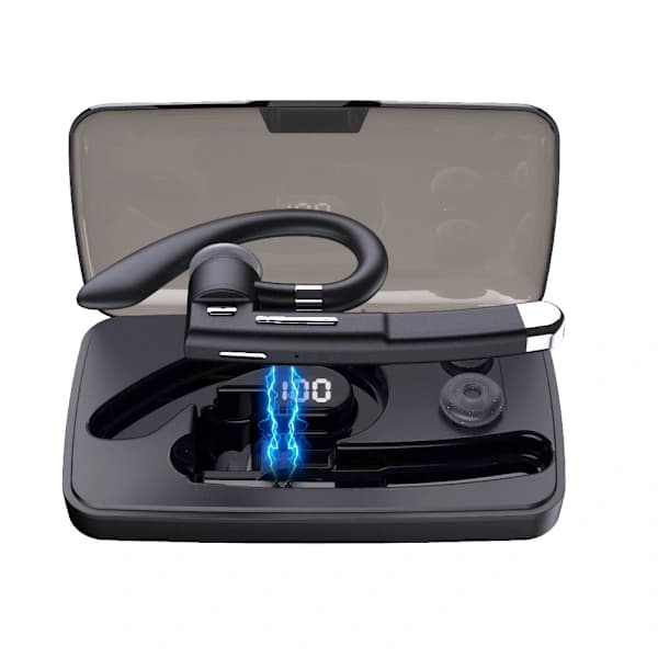 YYK520 Öronmonterat Bluetooth-headset Vattentätt Enkelt Öra Business Trådlöst Bluetooth-headset