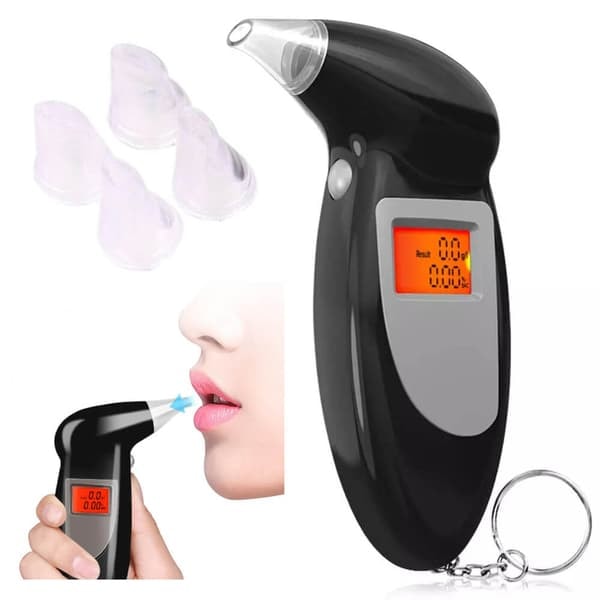 Alkometer med 5 Gjenbrukbare Munnstykker Alkotest_qq