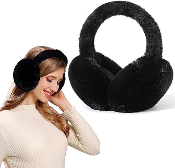 Unisex Öronmuffar, Vintervarma, Vikbara, Fleece, för Pojkar/Flickor
