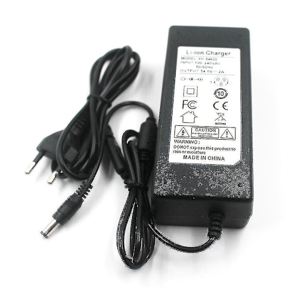 [QD]54,6V 2A Lader 54,6V 2A Elsykkel Litiumbatterilader for 48V Li-ion Litiumbatteripakke 5521 XLR-kontakt 48V 2A Lader -bp [kk] XLR 3P
