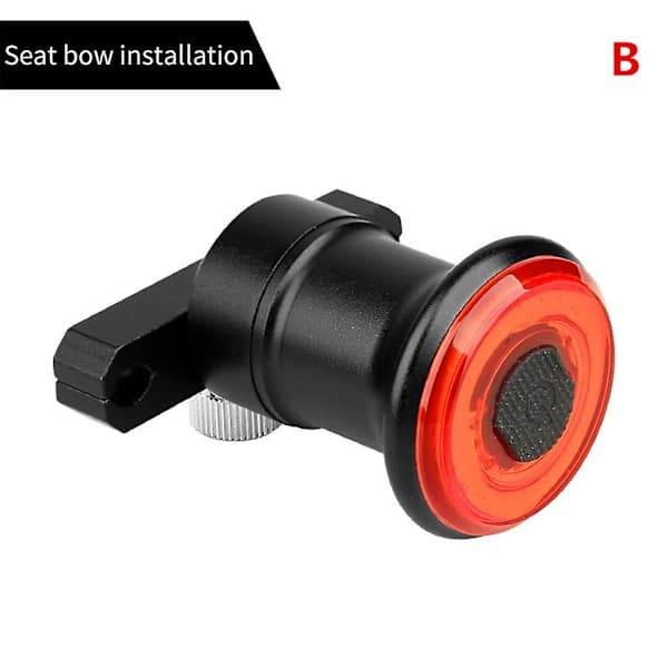 Cykel Bakljus Intelligent Induktionsbromsljus USB-laddning