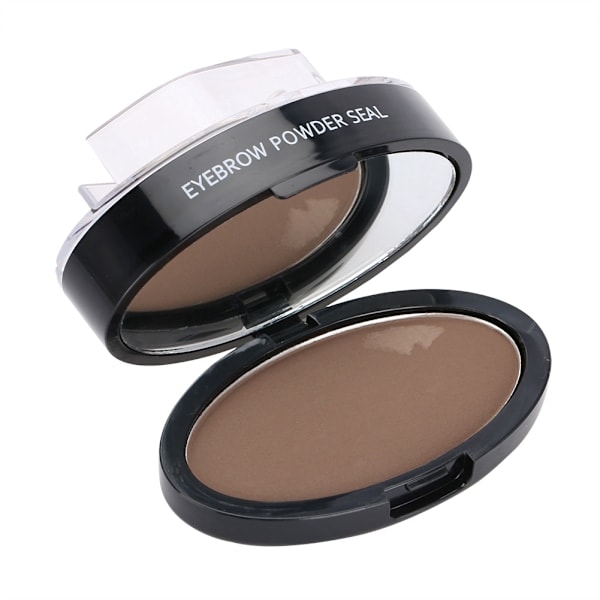 [QD] Naturlig Øyenbrynspudder Makeup Brynstempel Palett Delikat Nyanse 8#