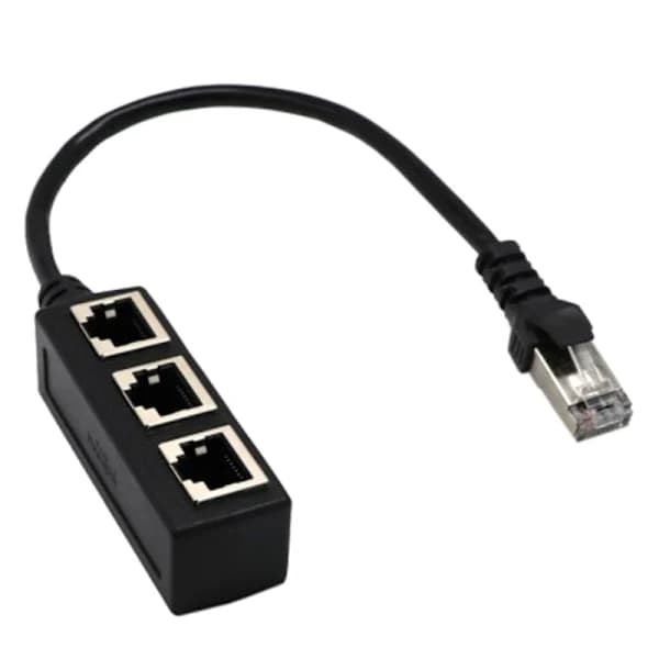 Ethernet-kabeldeler Netværksadapter Ethernet-deler 1 til