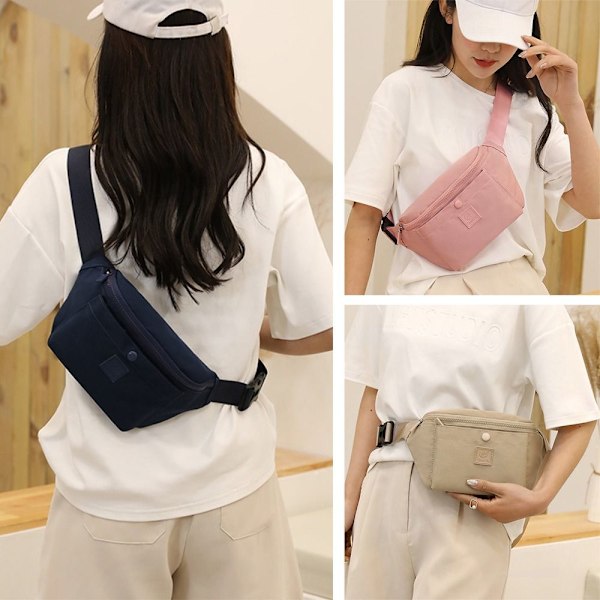 Vanntett Dame Midjeveske Fanny Pack Mobiltelefonveske royal blue