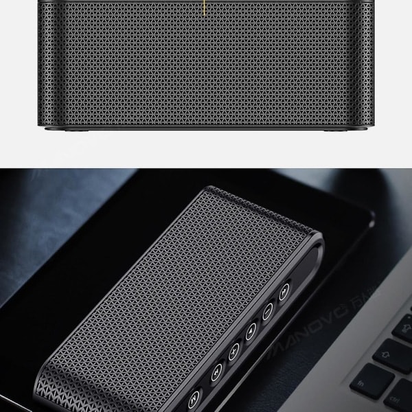 \"QD\" Worallymy X6 8000mAh Batteri Bluetooth V4.2+EDR Högtalare (Svart)