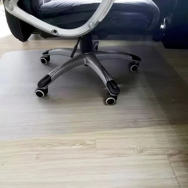Golvskyddsmatta för Stol / Stolsmatta - 90x130cm Transparent