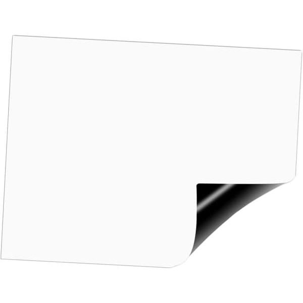 Magnetisk whiteboardtavla för kylskåp, vit, A3