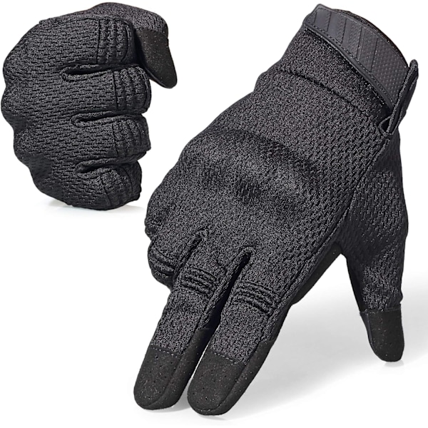 Åndbare touchscreen handsker med fuld finger til Airsoft Paintball Motorcykel Cykling Jagt Udendørs