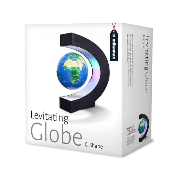 Svävande Jordglob - Glob med LED-belysning_QQ