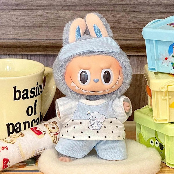 Halloween-serie Labubu Avancerad Kostymdesign, en Komplett Uppsättning Anpassade Labubu-kläder för Dig Ice cream biscuits