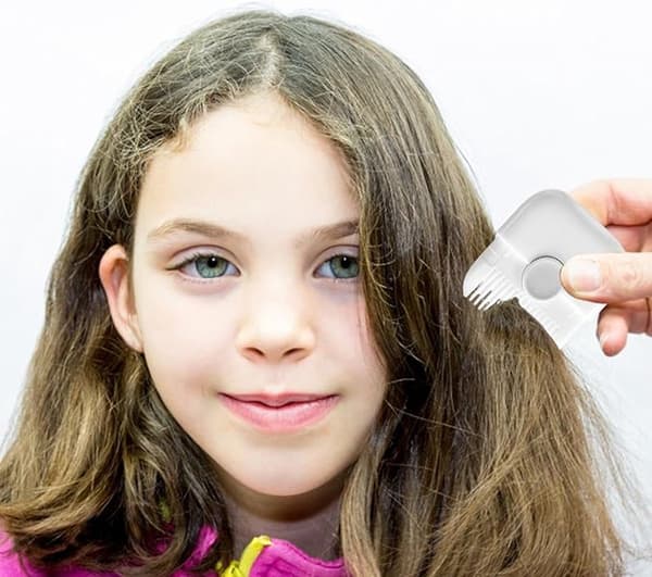 Split End Trimmer Comb 2-pak, 2-i-1 Manuel Hårklippekam Med Justerbart Blad, Unisex Hjem Rejse, Pink Grå