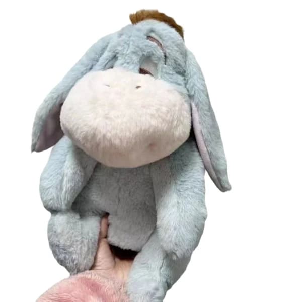 Sød tyk æsel - blødt legetøj | Krammedyr til lav pris (45 cm)