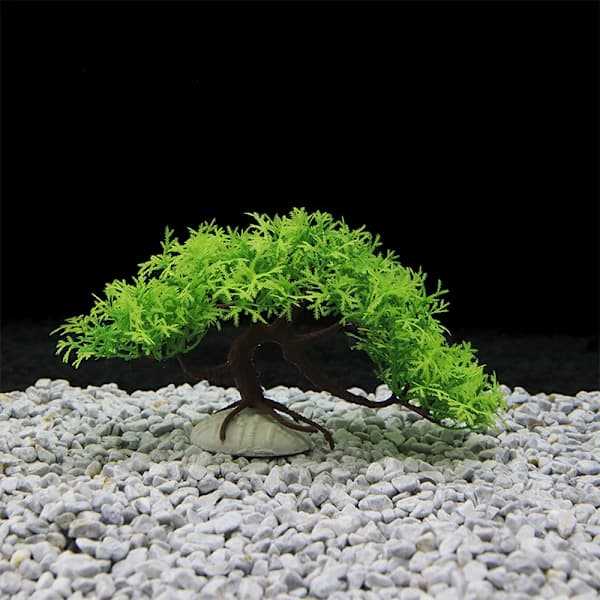 Akvariedekorasjon Ornament Simulerte Furu Trær Dekorasjon 10