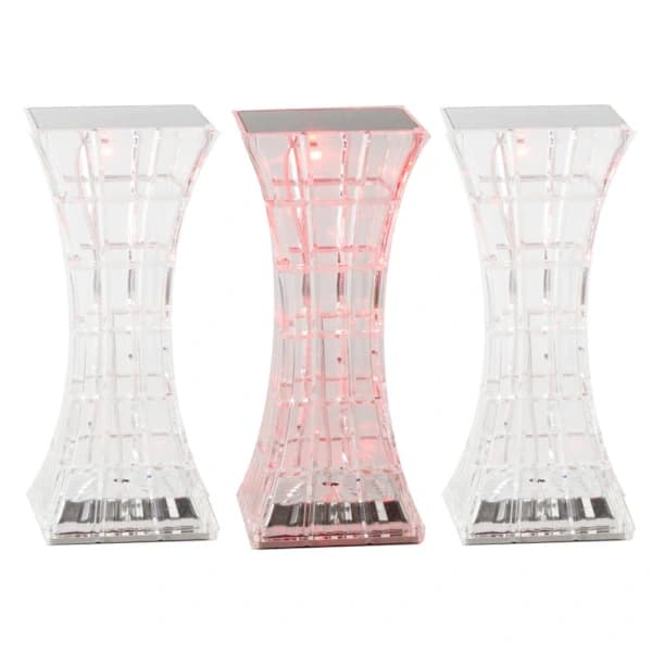 LED-krystallbordlampe med RGB-belysning