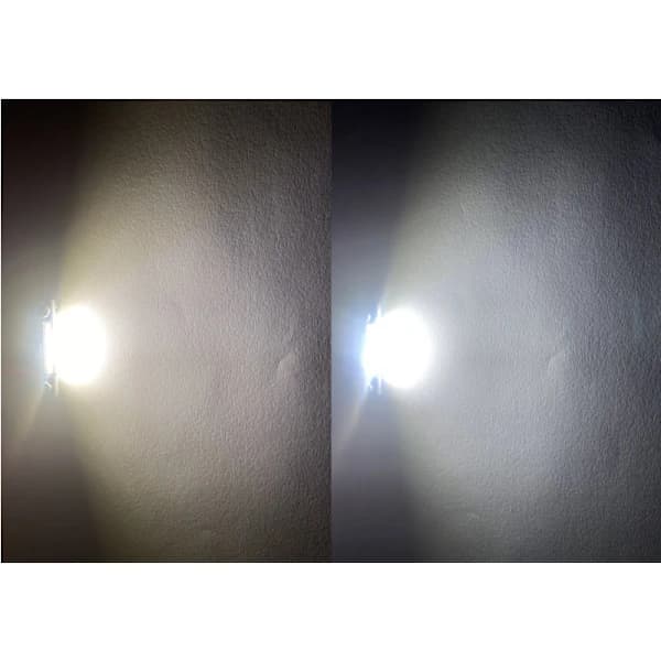 6 st 29mm 6614F Festoon LED Bil Lampa, Extremt Stark 9-SMD 4014