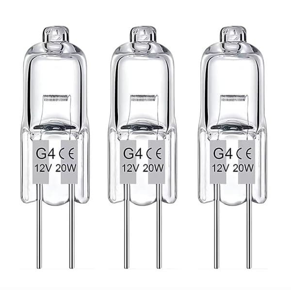 10-pack G4 halogenlampor 20 W 12 V – Varmvitt ljus för optimal belysning