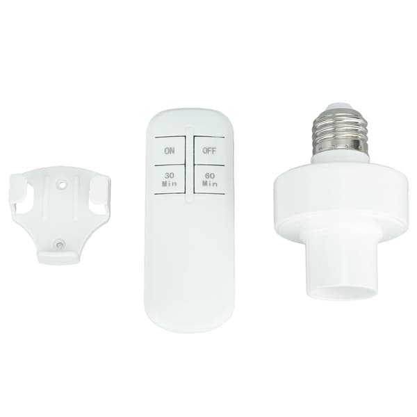 Trådlös fjärrkontroll glödlampssockel för E27 lampbas (220V)