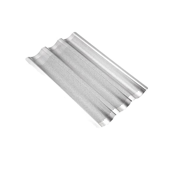 Bakeplate for Baguette, i Rustfritt Stål_qq