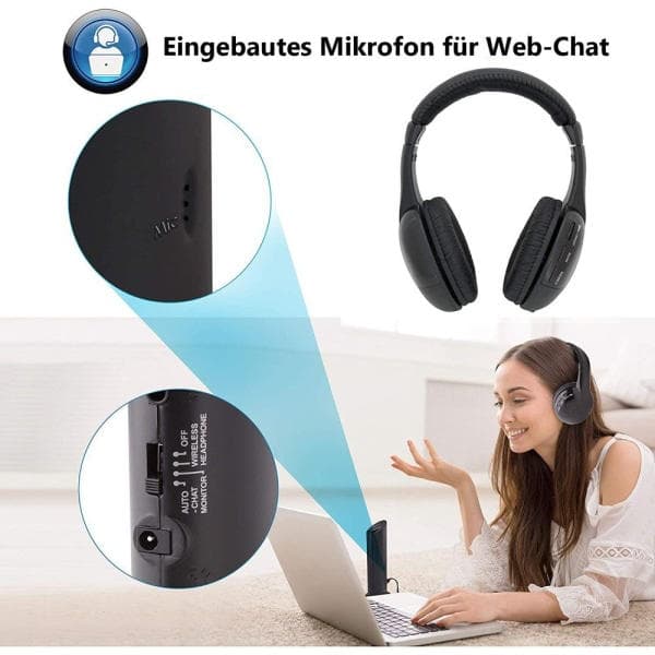 Trådløse hovedtelefoner til TV-kiggeri