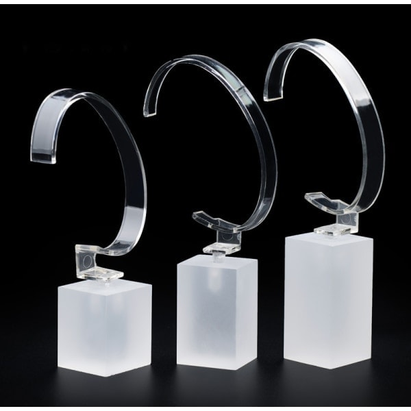 Akryl Armbåndsstativ Utstillingsstativ Transparent*QN