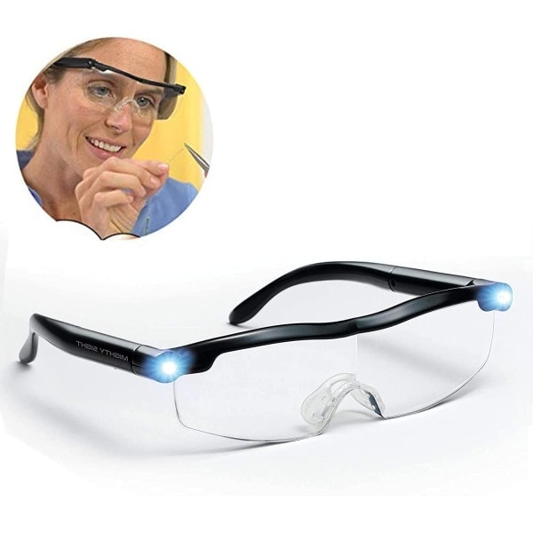 QU/Suurennuslasi LED-valolla, 2 kpl