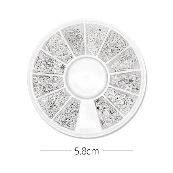 QD-Spiknitar ihule metallmåne stjerne