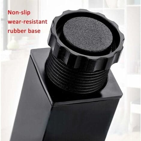 QU/4 x Justerbare møbelben i aluminiumslegering (5 cm/2 tommer), sofaben, sofabordsben, vaskeskabsbadeværelsesfødder, 5
