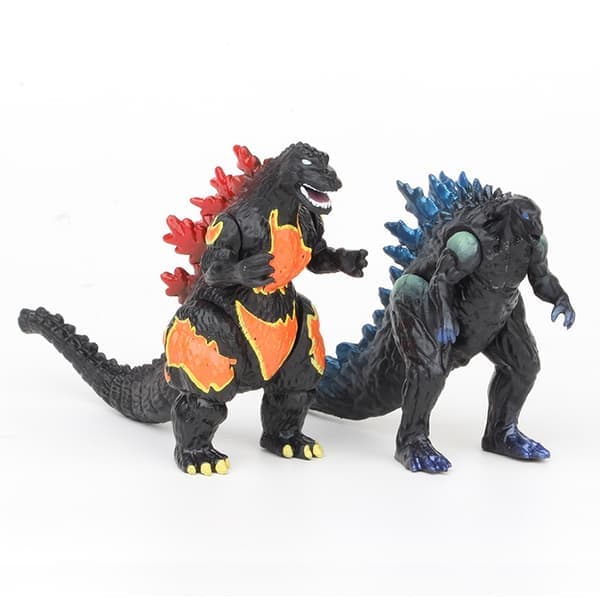 10 st Gojira Godzilla PVC Figurset - Samlarfilmsmodellsleksaker
