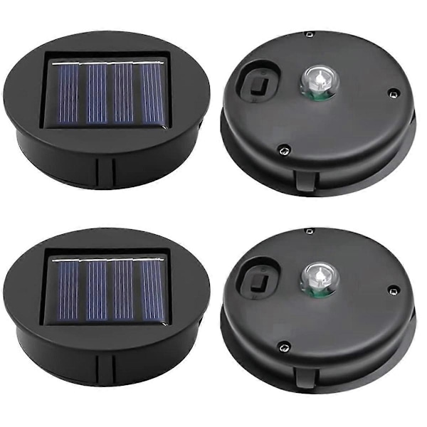 Solcellelys Erstatning Topp Solcellepanel Utendørs Hengende Solcellelykter Deler Vanntett Hage Ligh_ufo