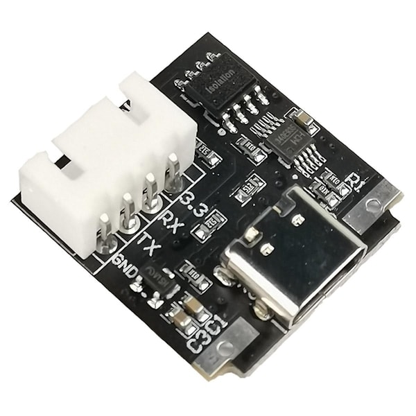 USB-C - sarjaportti UART-korttimoduuli Eristetty USB - TTL-moduuli 3.3V TYPE-C Latauskaapeli Päivitys