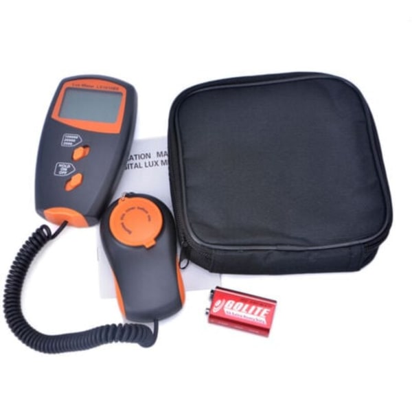 QU/Digital Lux Meter Digitalt Luxmeter 100000 Lux Luminometer LX1010B Fotometer Luminometer Luminometer Luminometer Luminometer L