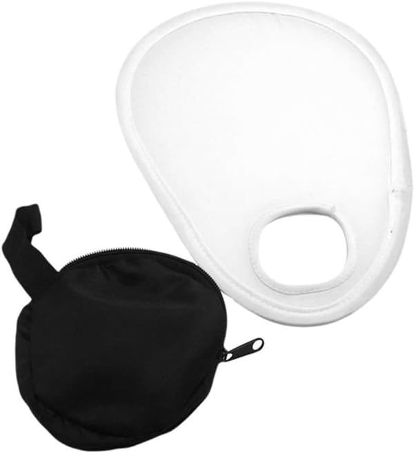 Kamera Blitz Diffuser, Sammenfoldelig Softbox Lys Diffuser, PU Materiale, Til Fotografering Og Studie, Hvid