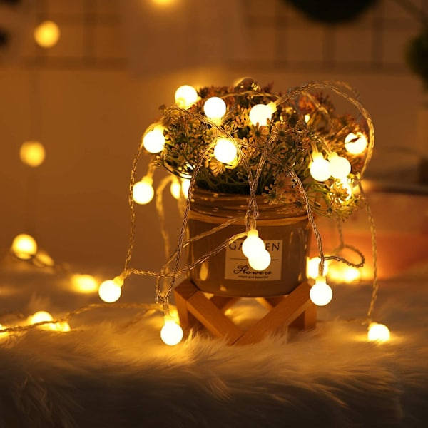 QU)Julgransbelysning LED-lampa med utomhuscampingatmosfär