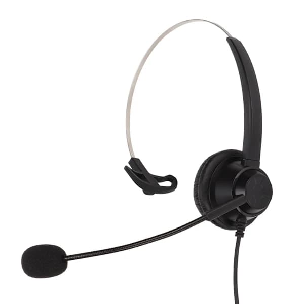 H360DUSB enkelt øre business headset sort støjreduktion USB business headset til USB-interface