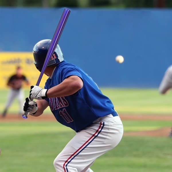 Sininen alumiininen baseballmaila
