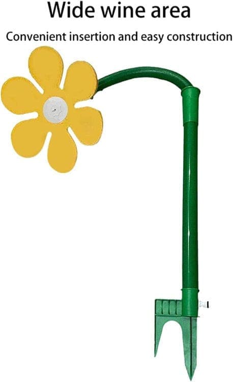 Havesprinkler 720° Rotationssprøjte – Plastplænevander/sprinkler til have