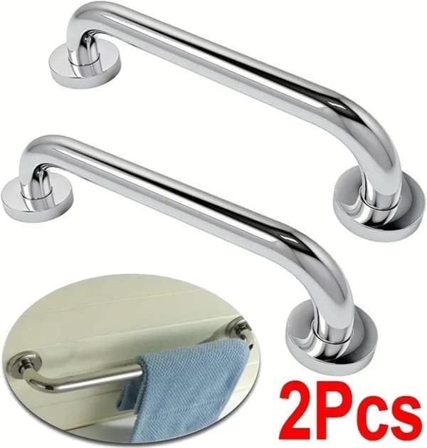 2-pack Bathroom Grab Bars - Bath and Shower Handles 40 cm 40