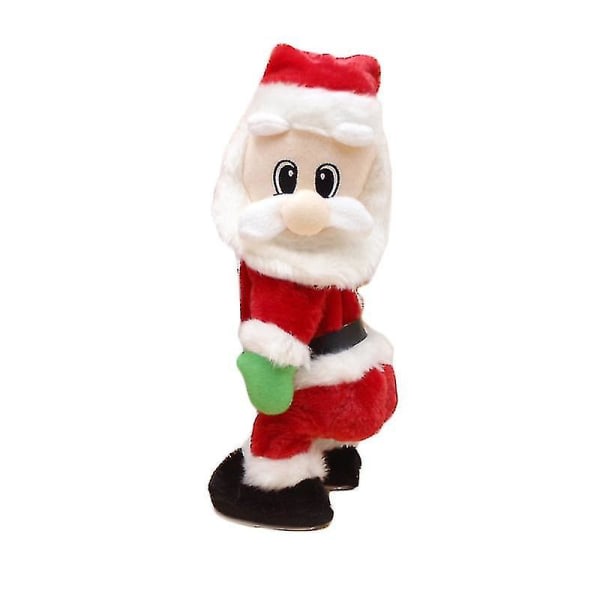 1st Twerking Santa Claus - Moving Dancing Animation Juldekoration Batteridriven (röd)