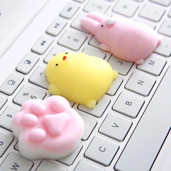 30 stk Mochi Squishies Leker (Tilfeldig Stil), Kawaii Squishies Leker
