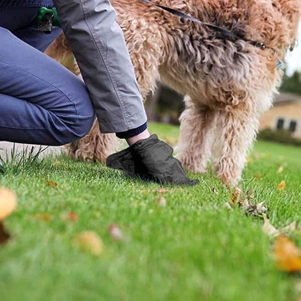 /QD/Hundbajspåsar med Hållare - Svart