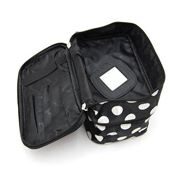 AVERY Dots Double toiletry bag