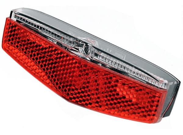 Bicycle Rear Light with Dynamo and Luggage Rack - Professional Bicycle Lighting