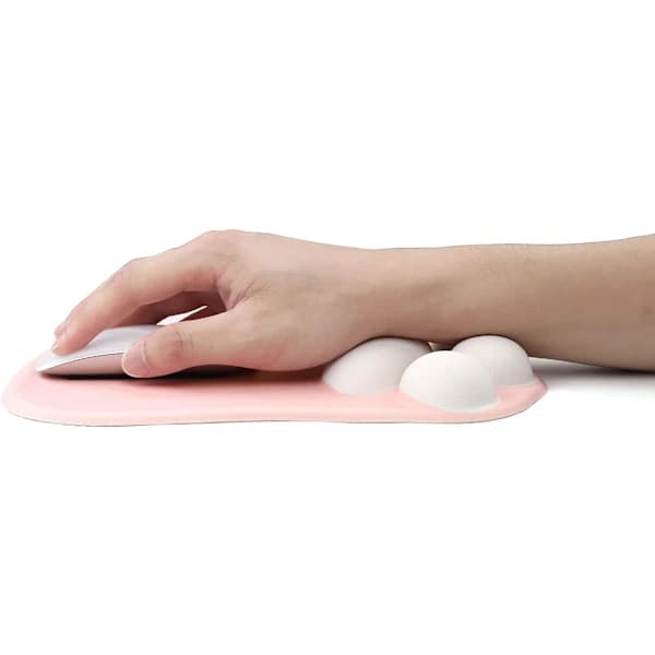 Kattepote Musemåtte, Ergonomisk, Håndledsstøtte, Silikonegel Musemåtte, Sød Musemåtte, Kawaii Musemåtte, Vidunderlig, Hjem/Kontor/Gaming
