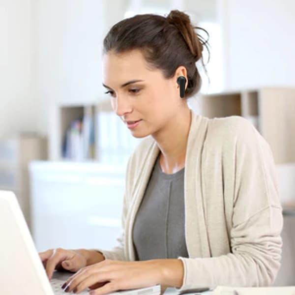 Trådløse Bluetooth-hovedtelefoner, Automatisk Forbindelse Støjreduktion Bluetooth-hovedtelefoner