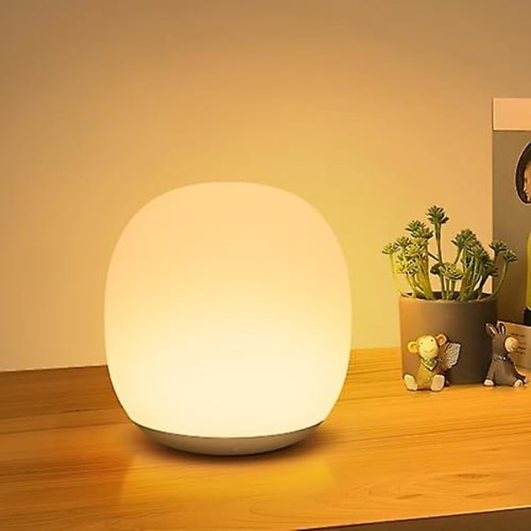 Ba Nattlampa Barn Magnetiska Touch Lampor Sängbord Dimbar LED Nattlampa Sovrum_qudddd