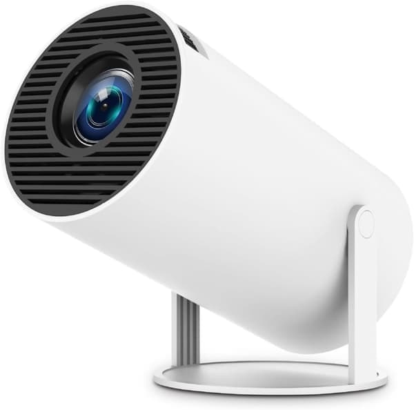 HY300 Pro 4K Smart Mini Projektor – Android 12, WiFi 5G & Bluetooth 5.2, 160 ANSI, 180° Roterbar, Auto Keystone