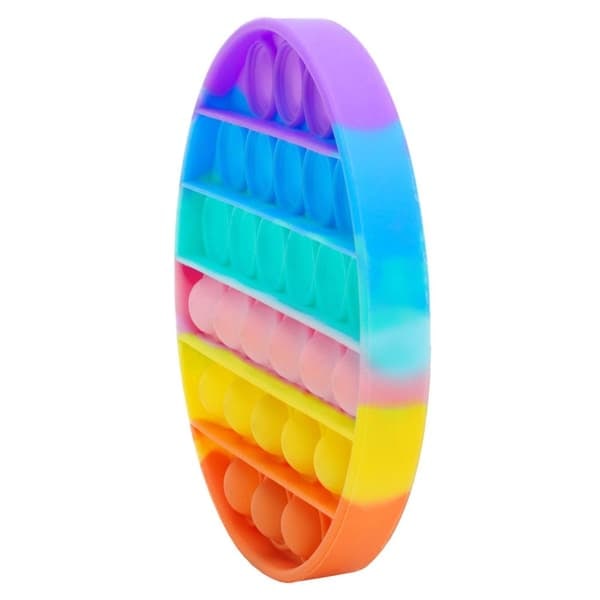 /QD/Pop It, Fidget Leksak med Bubblor - Rund