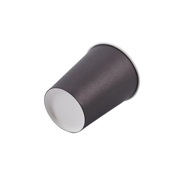 20 Pappkrus (9 oz) - Ensfarvet Farve til Fødselsdagsfest, Servering, Sort